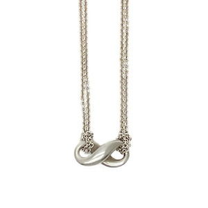 Tiffany Infinity Necklace Silver